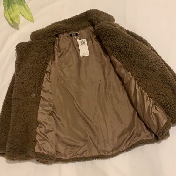 ⭐️NWT Zeagoo Faux Fur Teddy Fuzzy Coat⭐️ - Picture 8 of 15